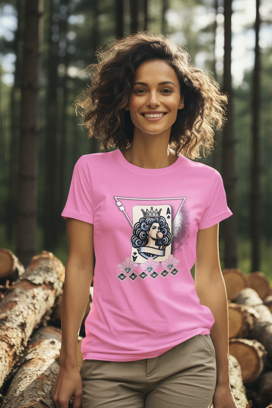 Poker Queen Women's Softstyle Tee