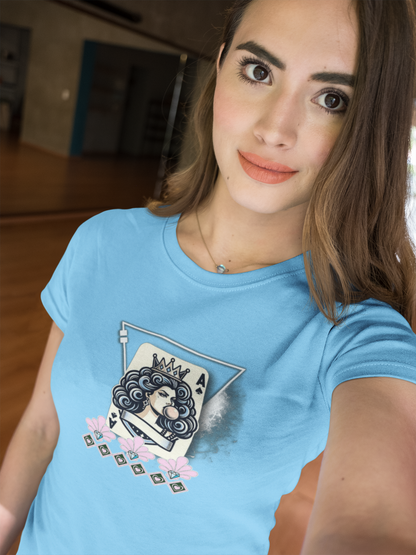 Poker Queen Women's Softstyle Tee