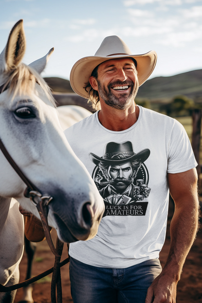 Poker Outlaws Don't Need Luck Short Sleeve Tee